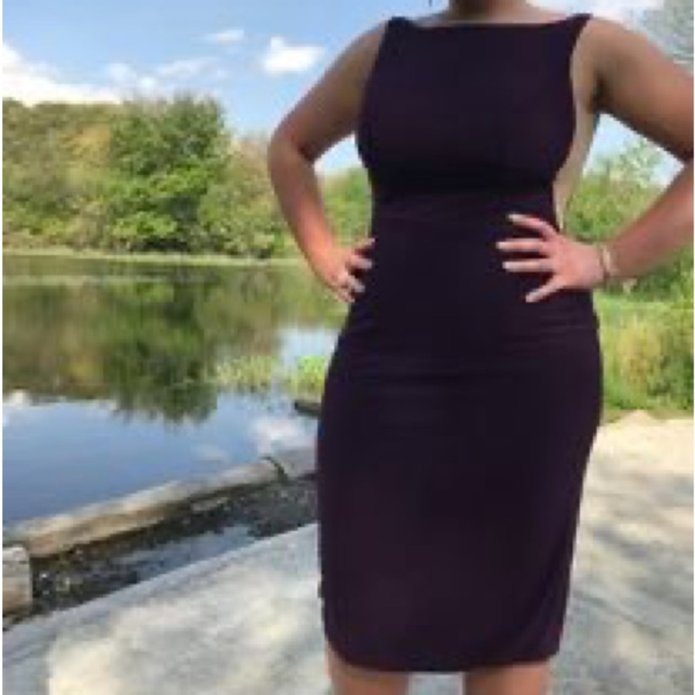 Jovani Dress size 12 color plum